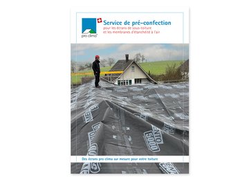 Service de pré-confection (brochure)