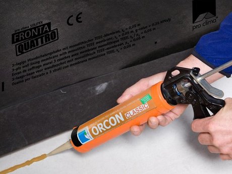 6a. Raccord à des supports rugueux ou minéraux (par exemple à la plaque de plancher)